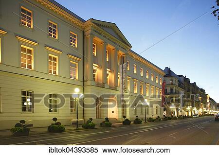 Chamber of Industry and Commerce at dusk, former prince's palace, Wilhelmstraße, Wiesbaden, Hesse, Germany, Europe View Large Photo Image Stock Photography - Chamber of Industry and Commerce at dusk, former prince's palace, Wilhelmstraße, Wiesbaden, Hesse, Germany, Europe. Fotosearch