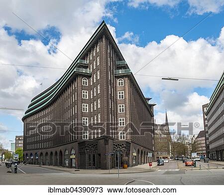 Chile house, The Chilehaus, Kontorhaus quarter, Kontorhausviertel, UNESCO World Heritage Site, Hamburg, Germany, Europe View Large Photo Image Stock Image - Chile house, The Chilehaus, Kontorhaus quarter, Kontorhausviertel, UNESCO World Heritage Site, Hamburg, Germany, Europe. Fotosearch