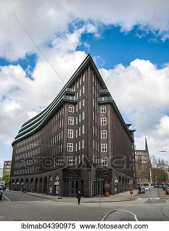 Chile house, The Chilehaus, Kontorhaus quarter, Kontorhausviertel, UNESCO World Heritage Site, Hamburg, Germany, Europe View Large Photo Image Stock Photography - Chile house, The Chilehaus, Kontorhaus quarter, Kontorhausviertel, UNESCO World Heritage Site, Hamburg, Germany, Europe. Fotosearch