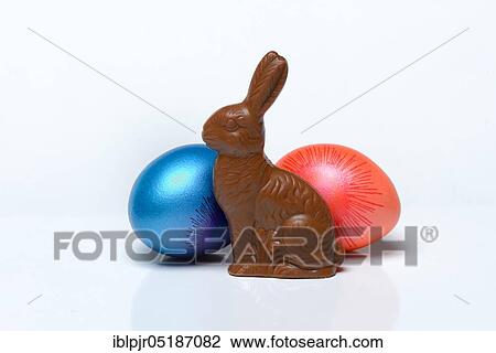 Chocolate Easter bunny and Easter eggs, chocolate Easter bunny View Large Photo Image Stock Image - Chocolate Easter bunny and Easter eggs, chocolate Easter bunny. Fotosearch