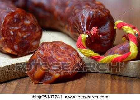 Stock Image - Chorizo. Fotosearch