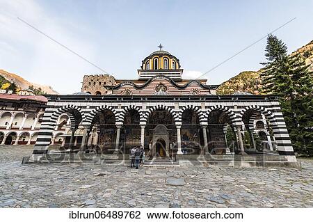 Church "Nativity of the Virgin Mother", UNesco world heritage sight Rila Monastery, Rila mountains, Bulgaria, Europe View Large Photo Image Stock Image - Church "Nativity of the Virgin Mother", UNesco world heritage sight Rila Monastery, Rila mountains, Bulgaria, Europe. Fotosearch