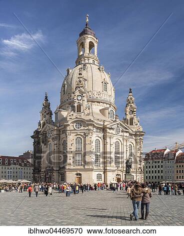 Church of Our Lady, Luther Memorial at front, Dresden, Saxony, Germany, Europe View Large Photo Image Stock Image - Church of Our Lady, Luther Memorial at front, Dresden, Saxony, Germany, Europe. Fotosearch