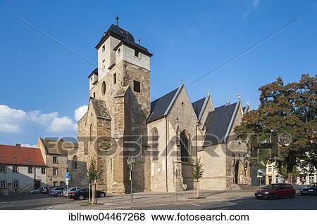 Church of Saint Michael, site of Reformation, the Romanesque Road, Zeitz, Saxony-Anhalt, Germany, Europe View Large Photo Image Stock Photo - Church of Saint Michael, site of Reformation, the Romanesque Road, Zeitz, Saxony-Anhalt, Germany, Europe. Fotosearch