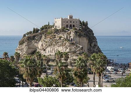 Church of Santa Maria dell'Isola, Tropea, Calabria, Italy, Europe View Large Photo Image Stock Photograph - Church of Santa Maria dell'Isola, Tropea, Calabria, Italy, Europe. Fotosearch