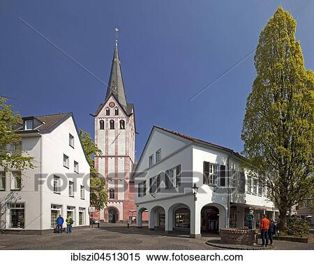 Church Propsteikirche in the historic centre, Kempen, Lower Rhine, North Rhine-Westphalia, Germany, Europe View Large Photo Image Stock Photography - Church Propsteikirche in the historic centre, Kempen, Lower Rhine, North Rhine-Westphalia, Germany, Europe. Fotosearch