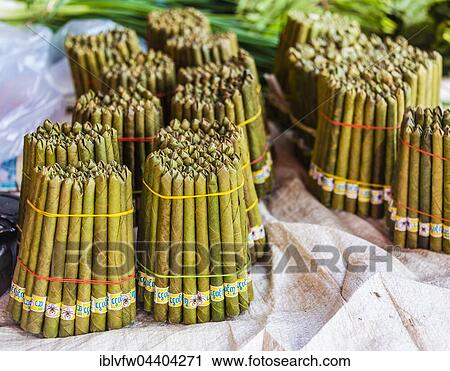 Cigars, cigarillos in bundles, cheroot cigars, market in Nampan, Inle Lake, Inle Lake, Shan State, Myanmar, Asia View Large Photo Image Stock Image - Cigars, cigarillos in bundles, cheroot cigars, market in Nampan, Inle Lake, Inle Lake, Shan State, Myanmar, Asia. Fotosearch
