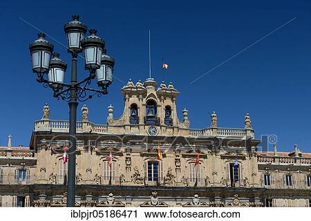 City Hall of Salamanca, Plaza Mayor, Spain, Europe View Large Photo Image Stock Image - City Hall of Salamanca, Plaza Mayor, Spain, Europe. Fotosearch