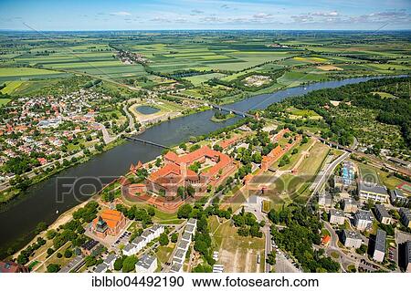Cityscape with Ordensburg, Nogat River, Malbork, Pomerania Province, Poland, Europe View Large Photo Image Stock Image - Cityscape with Ordensburg, Nogat River, Malbork, Pomerania Province, Poland, Europe. Fotosearch