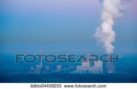 Coal power station Westphalia, RWE Power, dusk, Ruhr district, North Rhine-Westphalia, Germany, Europe View Large Photo Image Stock Image - Coal power station Westphalia, RWE Power, dusk, Ruhr district, North Rhine-Westphalia, Germany, Europe. Fotosearch