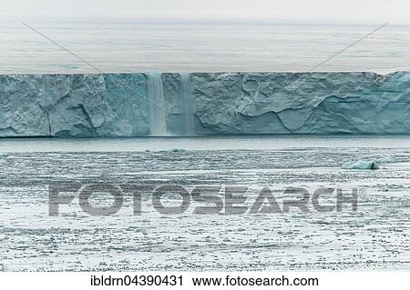 Coastline at the Austfonna glacier, Nordaustlandet, Svalbard, Spitsbergen, Norway, Europe View Large Photo Image Stock Image - Coastline at the Austfonna glacier, Nordaustlandet, Svalbard, Spitsbergen, Norway, Europe. Fotosearch