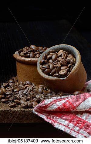 ( Coffea arabica) coffee beans in ceramic pots, Arabica coffee View Large Photo Image Stock Photo - ( Coffea arabica) coffee beans in ceramic pots, Arabica coffee. Fotosearch
