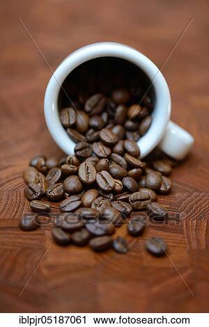 Coffee beans with espresso cup, espresso cup View Large Photo Image Stock Image - Coffee beans with espresso cup, espresso cup. Fotosearch