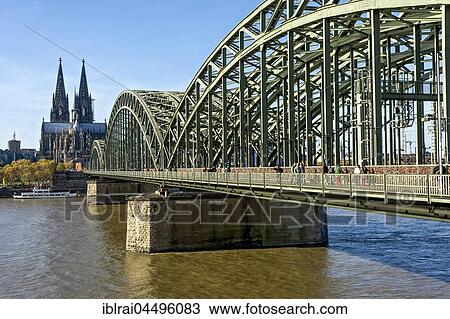 Cologne Cathedral, River Rhine, Hohenzollern Bridge, Cologne, North Rhine-Westphalia, Germany, Europe View Large Photo Image Stock Image - Cologne Cathedral, River Rhine, Hohenzollern Bridge, Cologne, North Rhine-Westphalia, Germany, Europe. Fotosearch