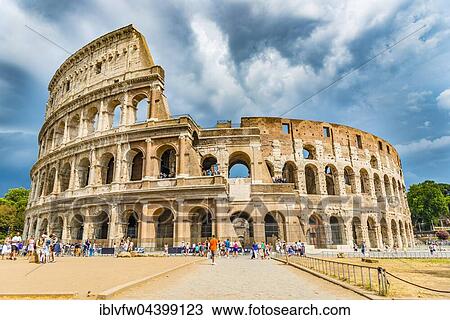 Colosseum, Rome, Lazio, Italy, Europe View Large Photo Image Stock Image - Colosseum, Rome, Lazio, Italy, Europe. Fotosearch