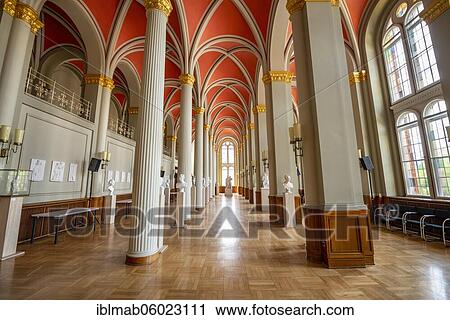 Columned hall with busts, interior view Red City Hall, seat of the Berlin Senate, Berlin-Mitte, Berlin, Germany, Europe View Large Photo Image Stock Image - Columned hall with busts, interior view Red City Hall, seat of the Berlin Senate, Berlin-Mitte, Berlin, Germany, Europe. Fotosearch