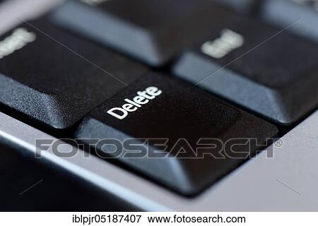Computer keyboard with delete character, delete key View Large Photo Image Stock Photo - Computer keyboard with delete character, delete key. Fotosearch