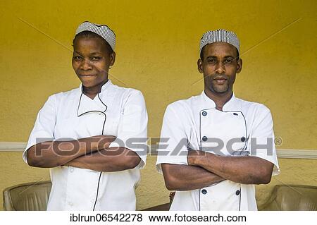 Cooks in the Roca Belo Monte, former cocoa plantation, Unesco Biosphere reserve, Principe, Sao Tome and Principe, Atlantic Ocean, Africa View Large Photo Image Stock Photo - Cooks in the Roca Belo Monte, former cocoa plantation, Unesco Biosphere reserve, Principe, Sao Tome and Principe, Atlantic Ocean, Africa. Fotosearch