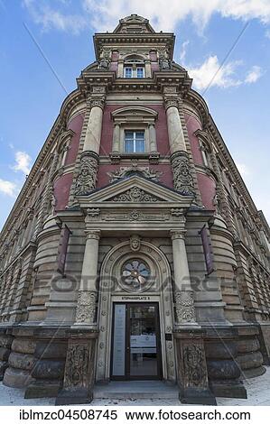 Corner house facade, Hospital Stephansplatz, Hamburg, Germany, Europe View Large Photo Image Stock Photography - Corner house facade, Hospital Stephansplatz, Hamburg, Germany, Europe. Fotosearch
