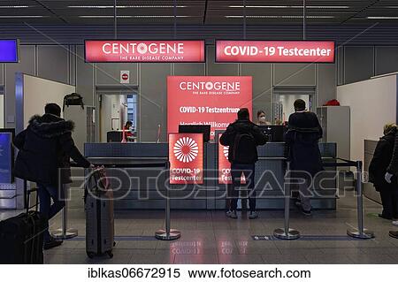 Corona test, Centogene Covid-19 test centre in the departure lounge at Düsseldorf Airport, North Rhine-Westphalia, Germany, Europe View Large Photo Image Stock Photography - Corona test, Centogene Covid-19 test centre in the departure lounge at Düsseldorf Airport, North Rhine-Westphalia, Germany, Europe. Fotosearch