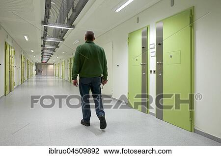 Corridor with doors, jail, Düsseldorf prison, North Rhine-Westphalia, Germany, Europe View Large Photo Image Stock Image - Corridor with doors, jail, Düsseldorf prison, North Rhine-Westphalia, Germany, Europe. Fotosearch