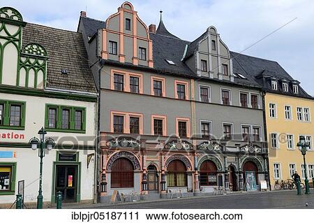 Cranachhaus, residence of Lucas Cranach the Elder, on the market, Weimar, Thuringia, Germany, Europe View Large Photo Image Stock Image - Cranachhaus, residence of Lucas Cranach the Elder, on the market, Weimar, Thuringia, Germany, Europe. Fotosearch