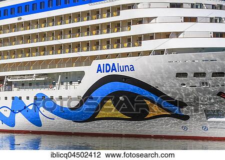 Cruise ship Aida Luna, Hudson River, Manhattan, New York City, New York, USA, North America View Large Photo Image Stock Image - Cruise ship Aida Luna, Hudson River, Manhattan, New York City, New York, USA, North America. Fotosearch