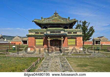 Dalai Llama temple at Erdene Zuu, near Karakorum Kharkhorin, Orkhon Valley, Övörkhangai Aimag, Mongolia, Asia View Large Photo Image Stock Photography - Dalai Llama temple at Erdene Zuu, near Karakorum Kharkhorin, Orkhon Valley, Övörkhangai Aimag, Mongolia, Asia. Fotosearch