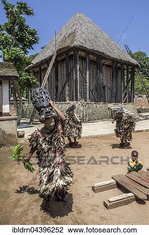 Dancers in traditional clothing wearing carved masks, Atchum, Fon's Palace, Bafut, Bamenda, North-West Region, Cameroon, Africa View Large Photo Image Stock Image - Dancers in traditional clothing wearing carved masks, Atchum, Fon's Palace, Bafut, Bamenda, North-West Region, Cameroon, Africa. Fotosearch