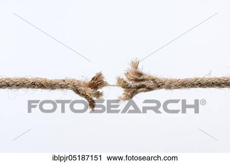 Defective jute rope, on a silk thread, torn, frayed View Large Photo Image Stock Image - Defective jute rope, on a silk thread, torn, frayed. Fotosearch