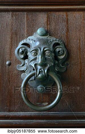 Door knocker, Bamberg Cathedral, Cathedral, Bamberg, Upper Franconia, Franconia, Bavaria, Germany, Europe View Large Photo Image Stock Photography - Door knocker, Bamberg Cathedral, Cathedral, Bamberg, Upper Franconia, Franconia, Bavaria, Germany, Europe. Fotosearch