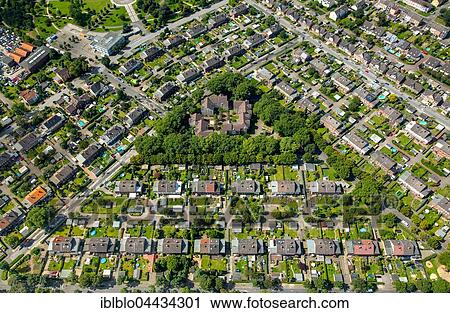 Dreieck-Siedlung Hochlarmark, housing estate, Recklinghausen, Ruhr district, North Rhine-Westphalia, Germany, Europe View Large Photo Image Stock Image - Dreieck-Siedlung Hochlarmark, housing estate, Recklinghausen, Ruhr district, North Rhine-Westphalia, Germany, Europe. Fotosearch
