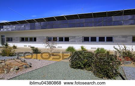 Energy efficient CIEMAT research building, centre for exploration of solar energy, Tabernas, Almería Province, Andalusia, Spain, Europe View Large Photo Image Stock Photo - Energy efficient CIEMAT research building, centre for exploration of solar energy, Tabernas, Almería Province, Andalusia, Spain, Europe. Fotosearch