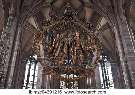 English greeting by Veit Stoss, Lorenzkirche, Nuremberg, Middle Franconia, Bavaria, Germany, Europe View Large Photo Image Stock Photograph - English greeting by Veit Stoss, Lorenzkirche, Nuremberg, Middle Franconia, Bavaria, Germany, Europe. Fotosearch