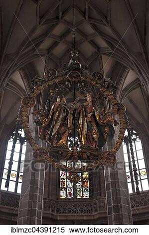 English greeting by Veit Stoss, Lorenzkirche, Nuremberg, Middle Franconia, Bavaria, Germany, Europe View Large Photo Image Stock Photography - English greeting by Veit Stoss, Lorenzkirche, Nuremberg, Middle Franconia, Bavaria, Germany, Europe. Fotosearch