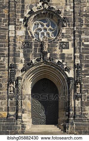 Entrance portal of the Andreaskirche, Hildesheim, Lower Saxony, Germany, Europe View Large Photo Image Stock Image - Entrance portal of the Andreaskirche, Hildesheim, Lower Saxony, Germany, Europe. Fotosearch