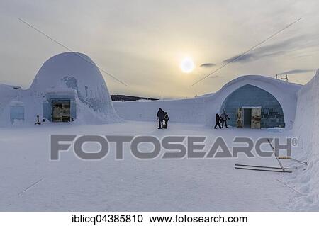 Entrance to Icehotel, Jukkasjärvi, Norrbotten County, Sweden, Europe View Large Photo Image Stock Image - Entrance to Icehotel, Jukkasjärvi, Norrbotten County, Sweden, Europe. Fotosearch