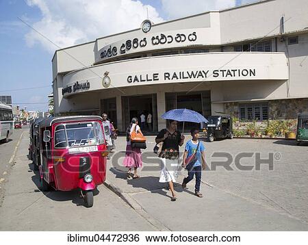 Exterior of Galle Railway station, Sri Lanka, Asia View Large Photo Image Stock Photograph - Exterior of Galle Railway station, Sri Lanka, Asia. Fotosearch