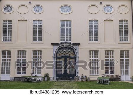 Stock Photography - Facade, courtyard of Design Museum, Ghent, Flanders, Belgium, Europe. Fotosearch