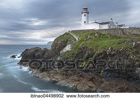 Fanad Head Lighthouse on cliff, County Donegal, Ireland, Europe View Large Photo Image Stock Image - Fanad Head Lighthouse on cliff, County Donegal, Ireland, Europe. Fotosearch