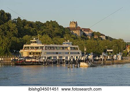 Ferry port, Meersburg, Lake Constance, Baden-Württemberg, Germany, Europe View Large Photo Image Stock Image - Ferry port, Meersburg, Lake Constance, Baden-Württemberg, Germany, Europe. Fotosearch