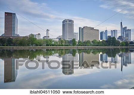 Financial district with Main, Frankfurt am Main, Hesse, Germany, Europe View Large Photo Image Stock Image - Financial district with Main, Frankfurt am Main, Hesse, Germany, Europe. Fotosearch