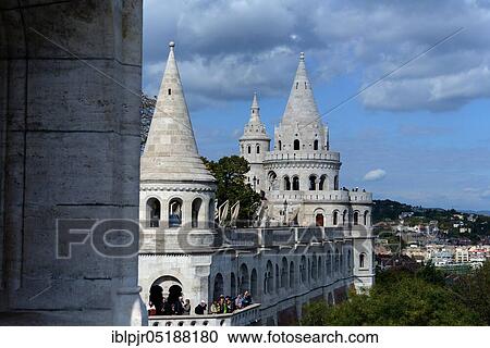 Fishermen's bastion on Buda Castle, Budapest, Hungary, Europe View Large Photo Image Stock Image - Fishermen's bastion on Buda Castle, Budapest, Hungary, Europe. Fotosearch