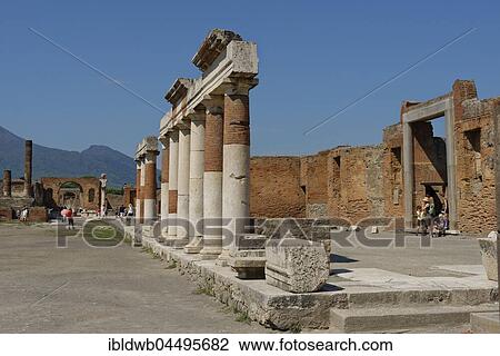 Forum, ancient city, Pompeii, Campania, Italy, Europe View Large Photo Image Stock Image - Forum, ancient city, Pompeii, Campania, Italy, Europe. Fotosearch