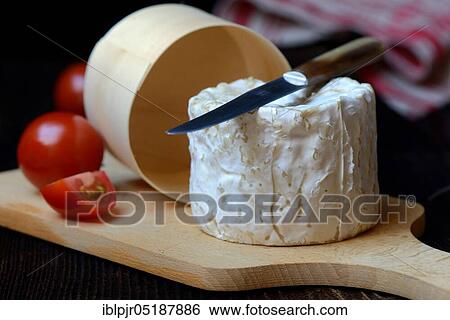 French soft cheese, Chaource variety View Large Photo Image Stock Photograph - French soft cheese, Chaource variety. Fotosearch