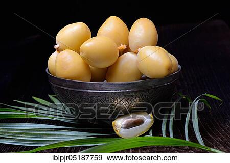 Stock Photo - Fresh dates, Bahri date, Origin Namibia. Fotosearch