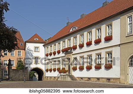 Gate to the cathedral court, Hildesheim, Lower Saxony, Germany, Europe View Large Photo Image Stock Photography - Gate to the cathedral court, Hildesheim, Lower Saxony, Germany, Europe. Fotosearch