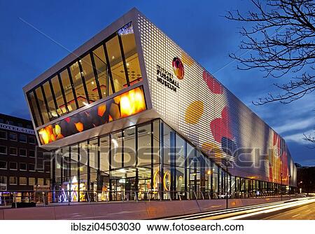 German Football Museum, Twilight, Dortmund, Ruhr district, North Rhine-Westphalia, Germany, Europe View Large Photo Image Stock Image - German Football Museum, Twilight, Dortmund, Ruhr district, North Rhine-Westphalia, Germany, Europe. Fotosearch