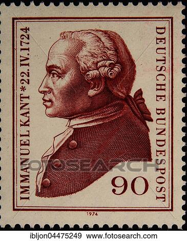 German stamp, portrait of philosopher Immanuel Kant View Large Photo Image Stock Photo - German stamp, portrait of philosopher Immanuel Kant. Fotosearch