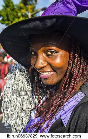 Girl posing at the Carneval in the town of Sao Tome, Sao Tome and Principe, Atlantic ocean, Africa View Large Photo Image Stock Photo - Girl posing at the Carneval in the town of Sao Tome, Sao Tome and Principe, Atlantic ocean, Africa. Fotosearch